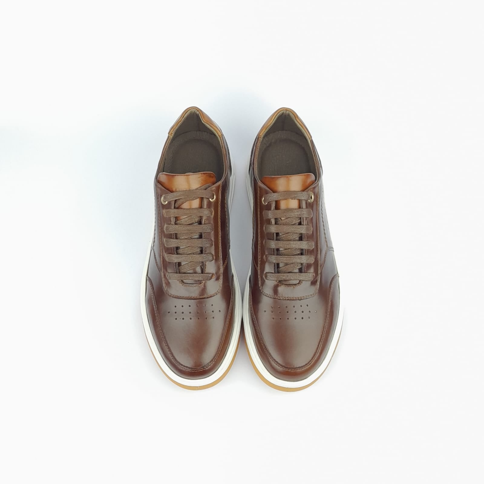 Volzak 6034 Basket en cuir Marron