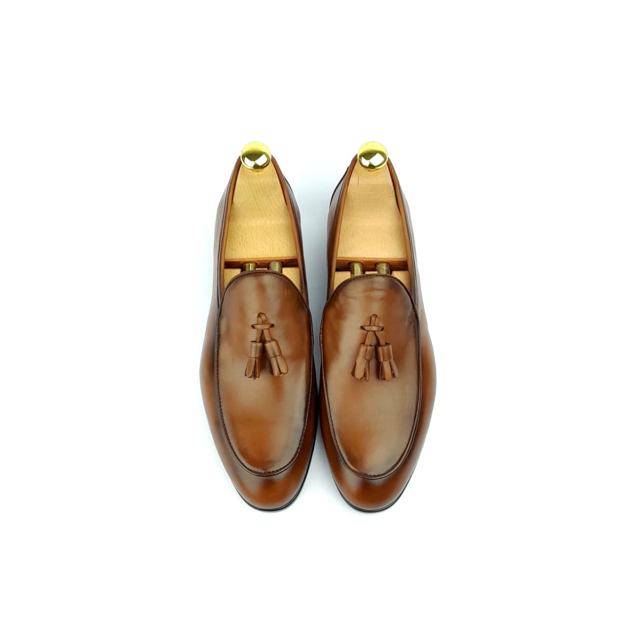 Volzak 5053 Camel Leather Moccasin
