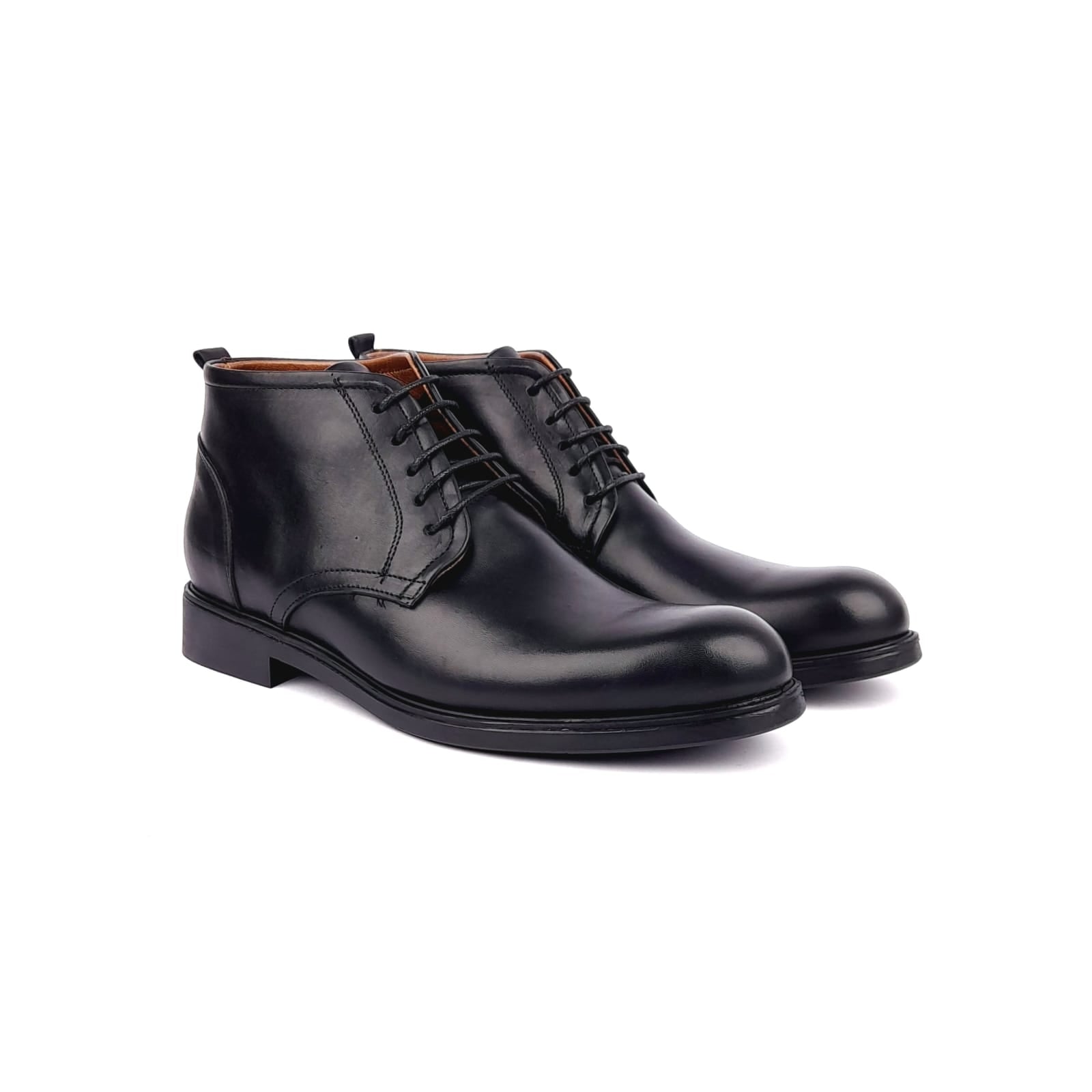Volzak 6035 Bottine en cuir Noir