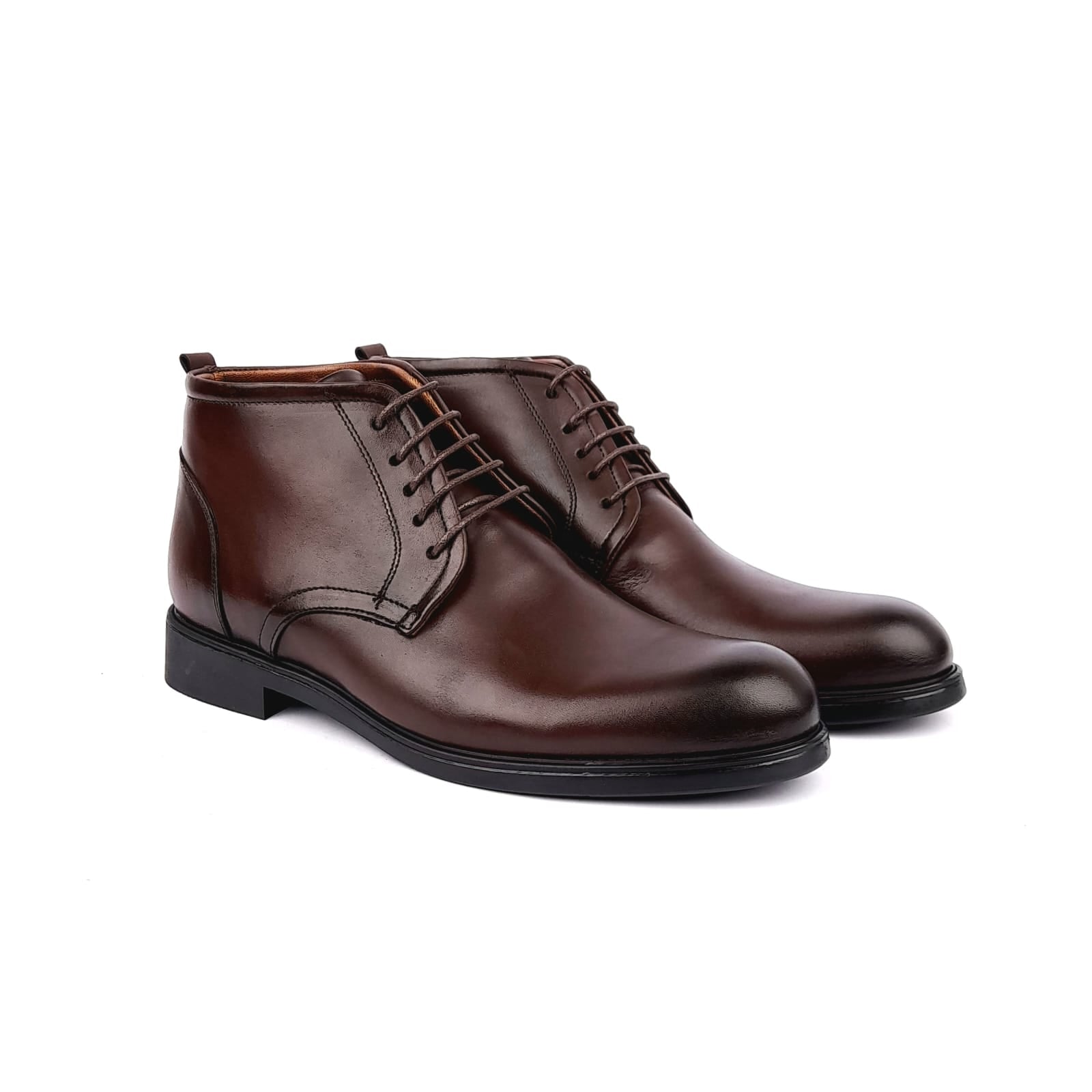 Volzak 6035 Brown Leather Ankle Boot