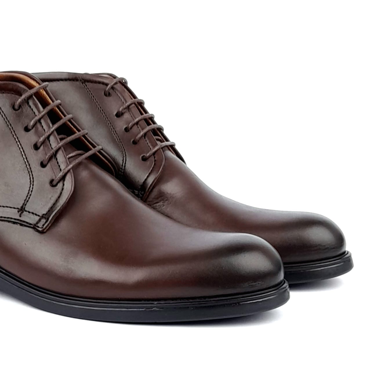 Volzak 6035 Brown Leather Ankle Boot