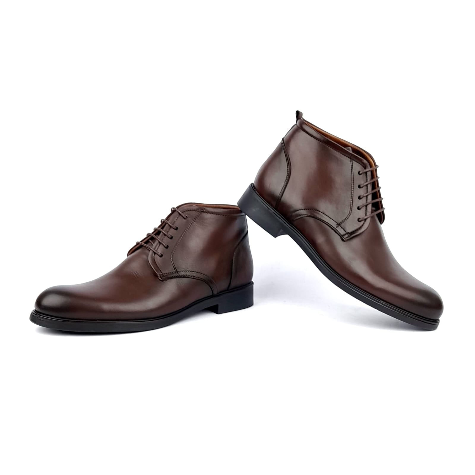 Volzak 6035 Brown Leather Ankle Boot