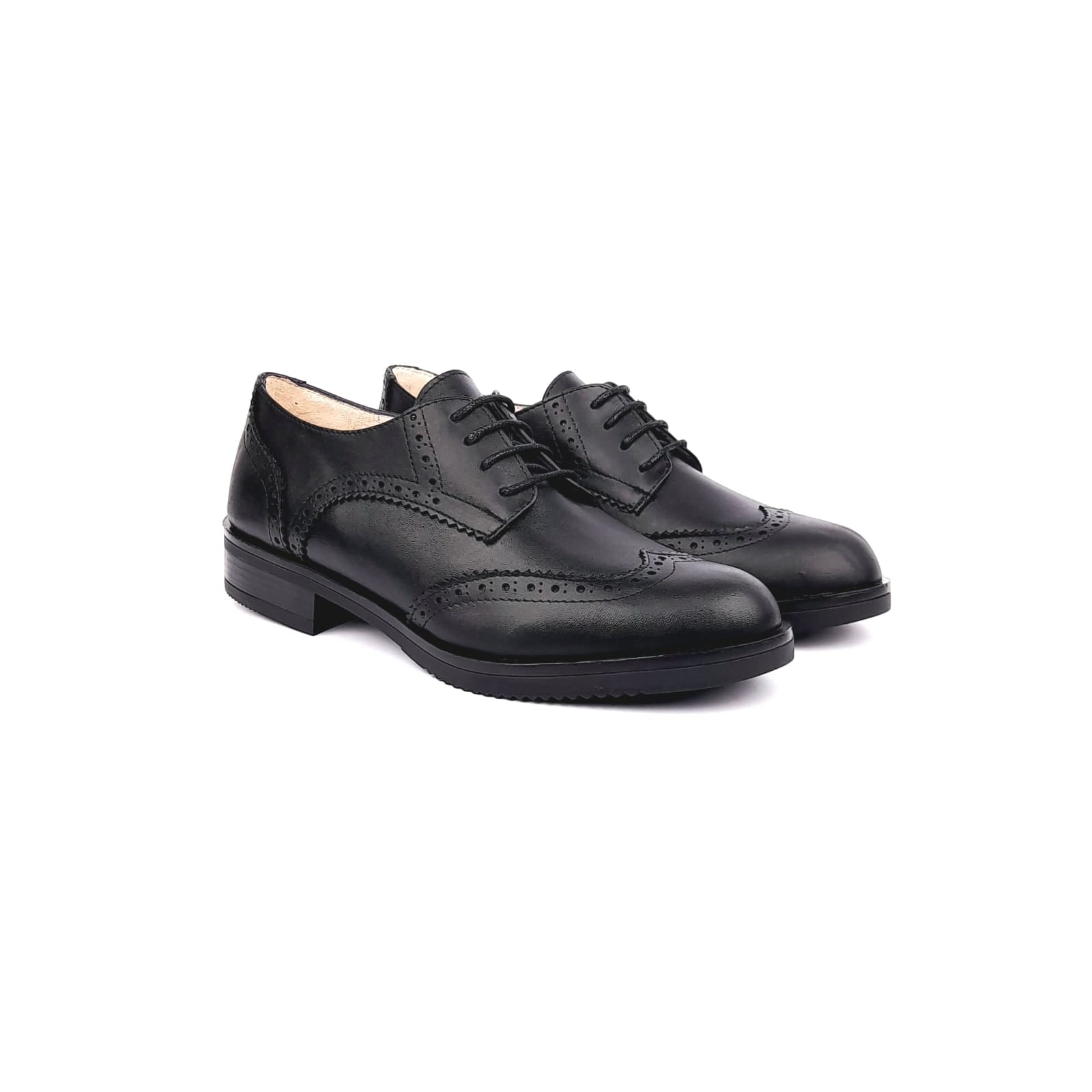 Volzak 865 Chaussure en cuir noir