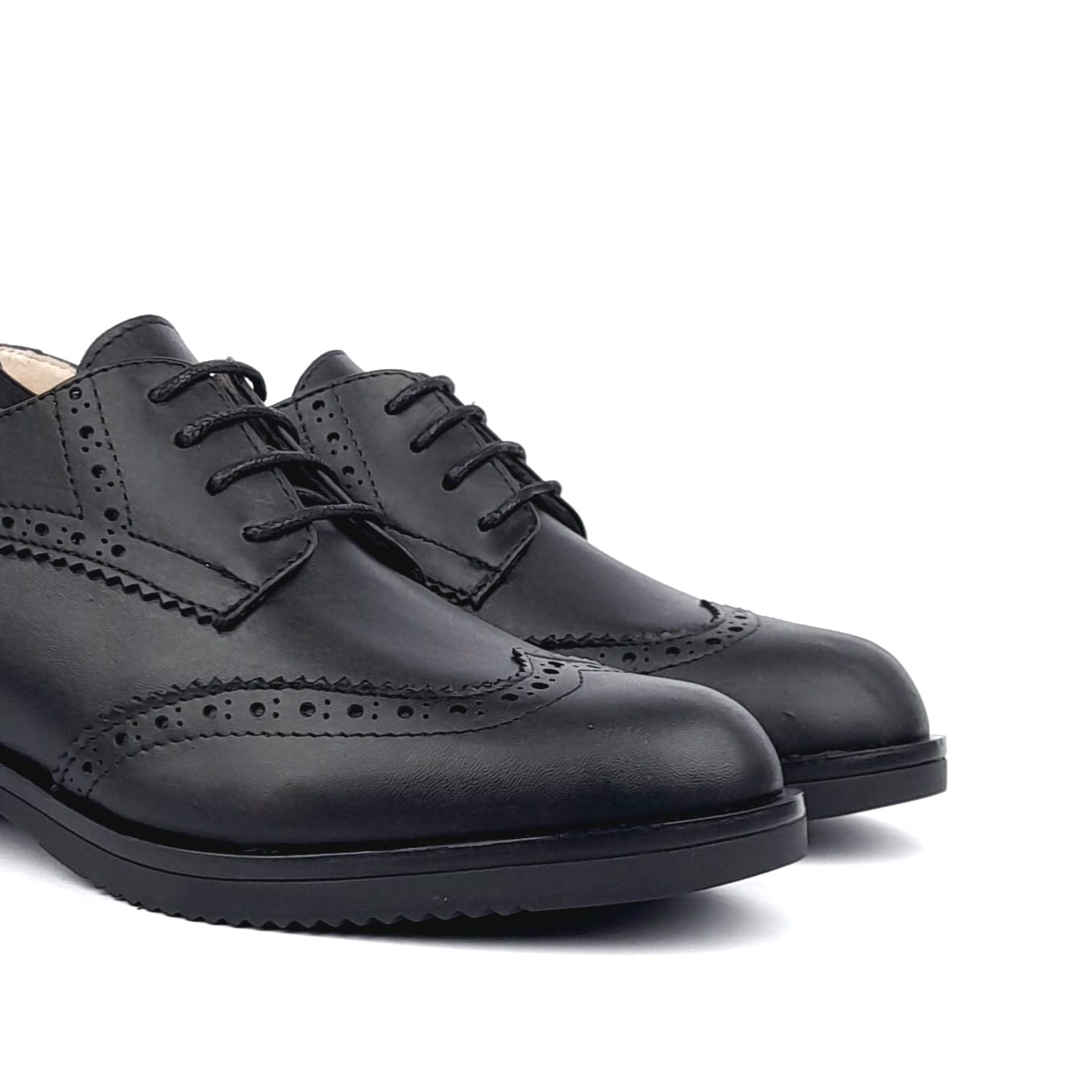 Volzak 865 Chaussure en cuir noir