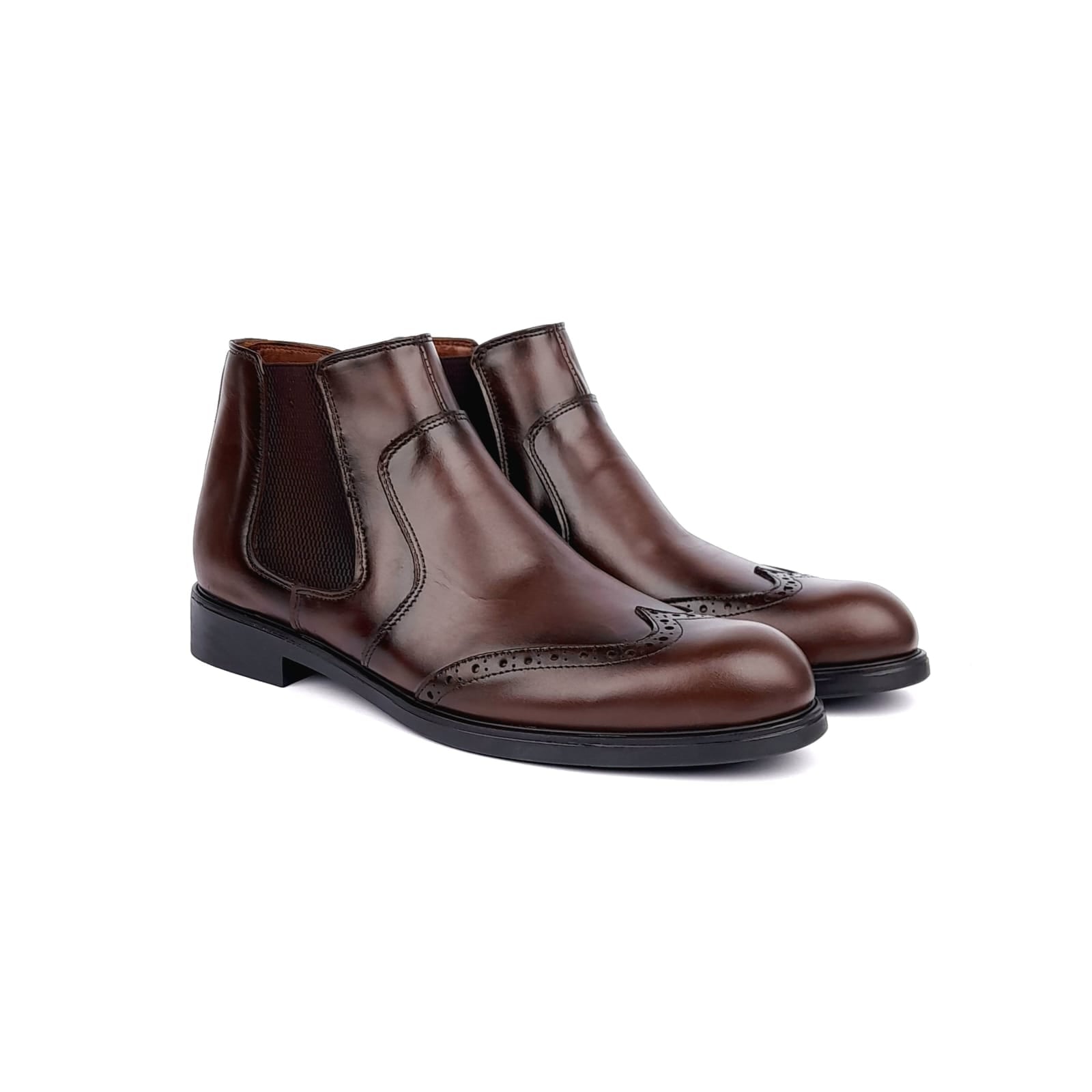 Volzak 5101 Bottine en cuir Marron