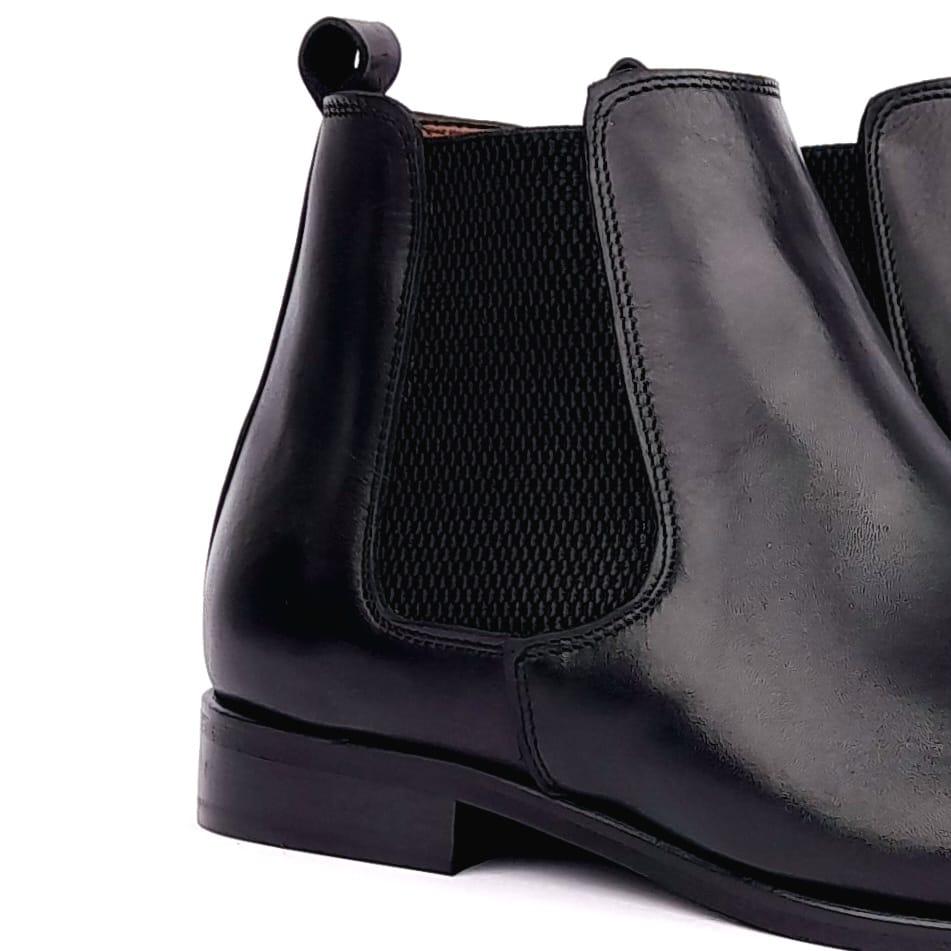 Volzak 5103 Bottine en cuir Noir
