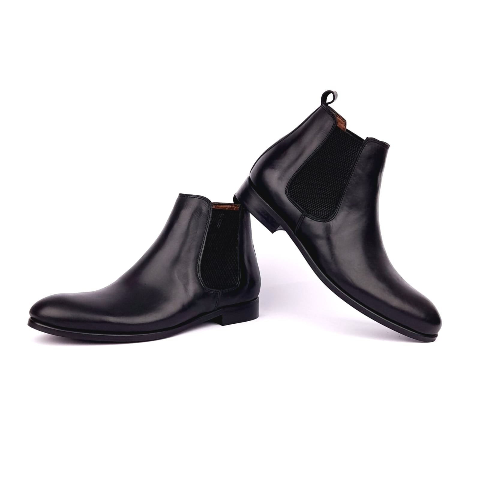 Volzak 5103 Bottine en cuir Noir