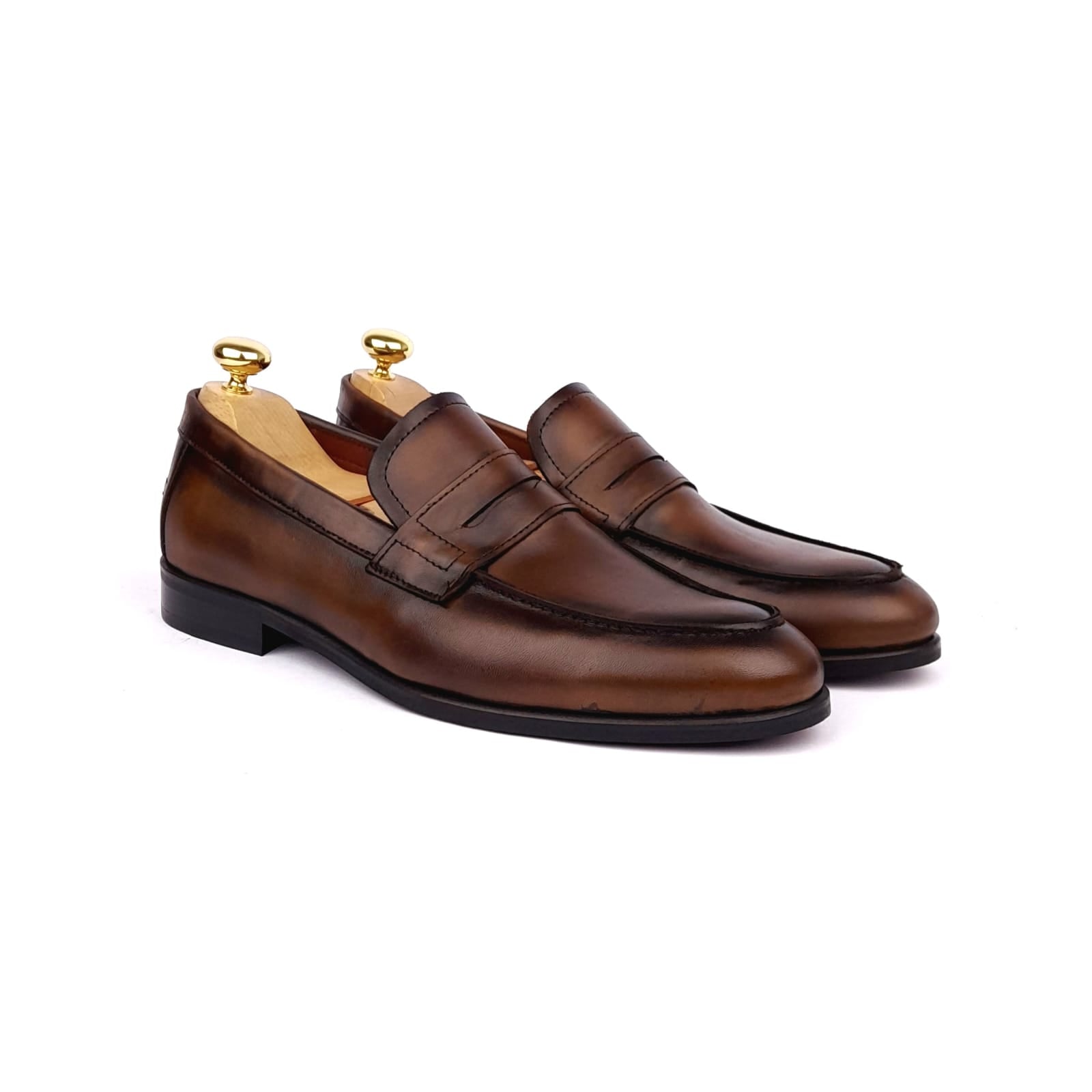 Volzak 5205 Vintage Brown Leather Shoe
