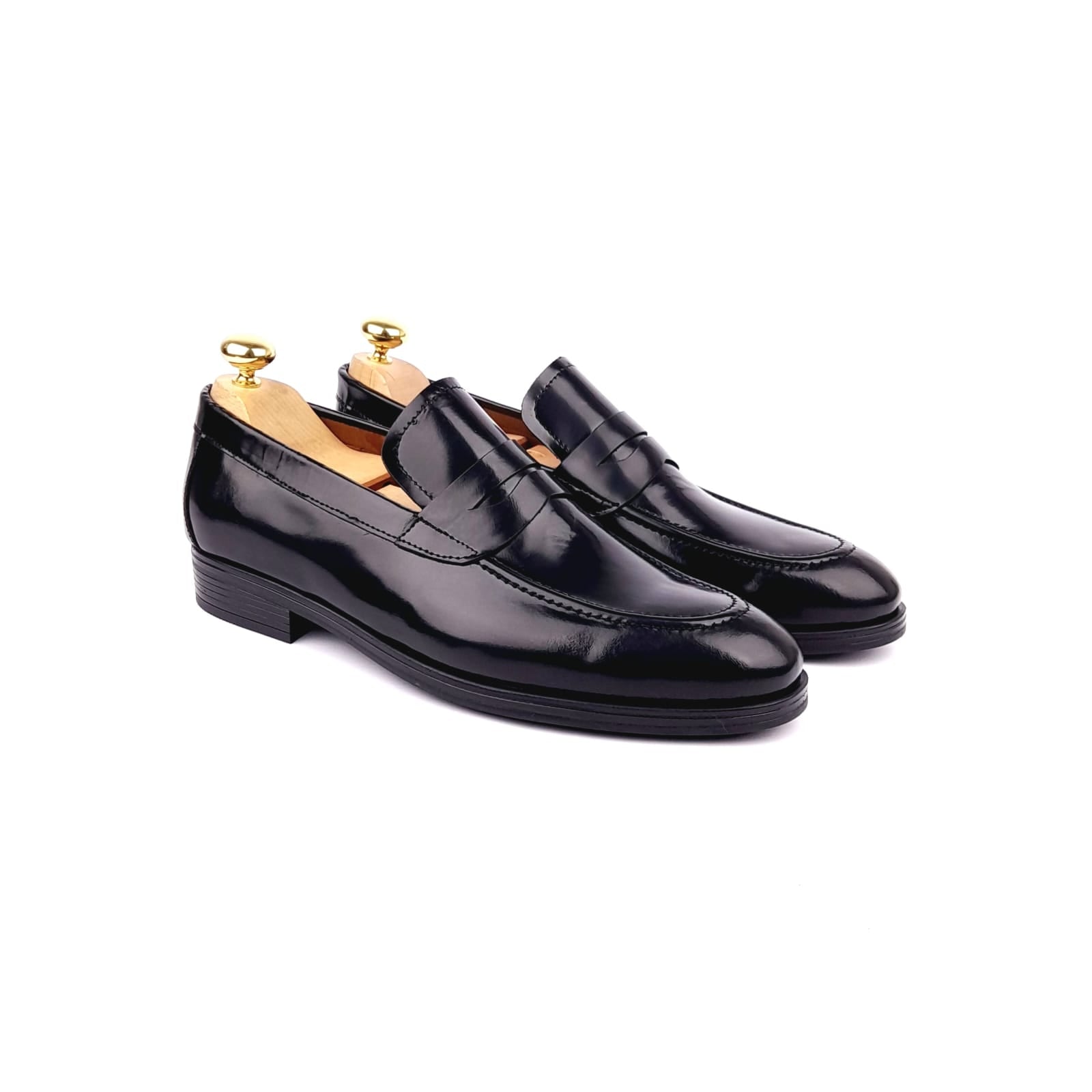 Volzak 5106 Chaussure cuir démasquable Noir