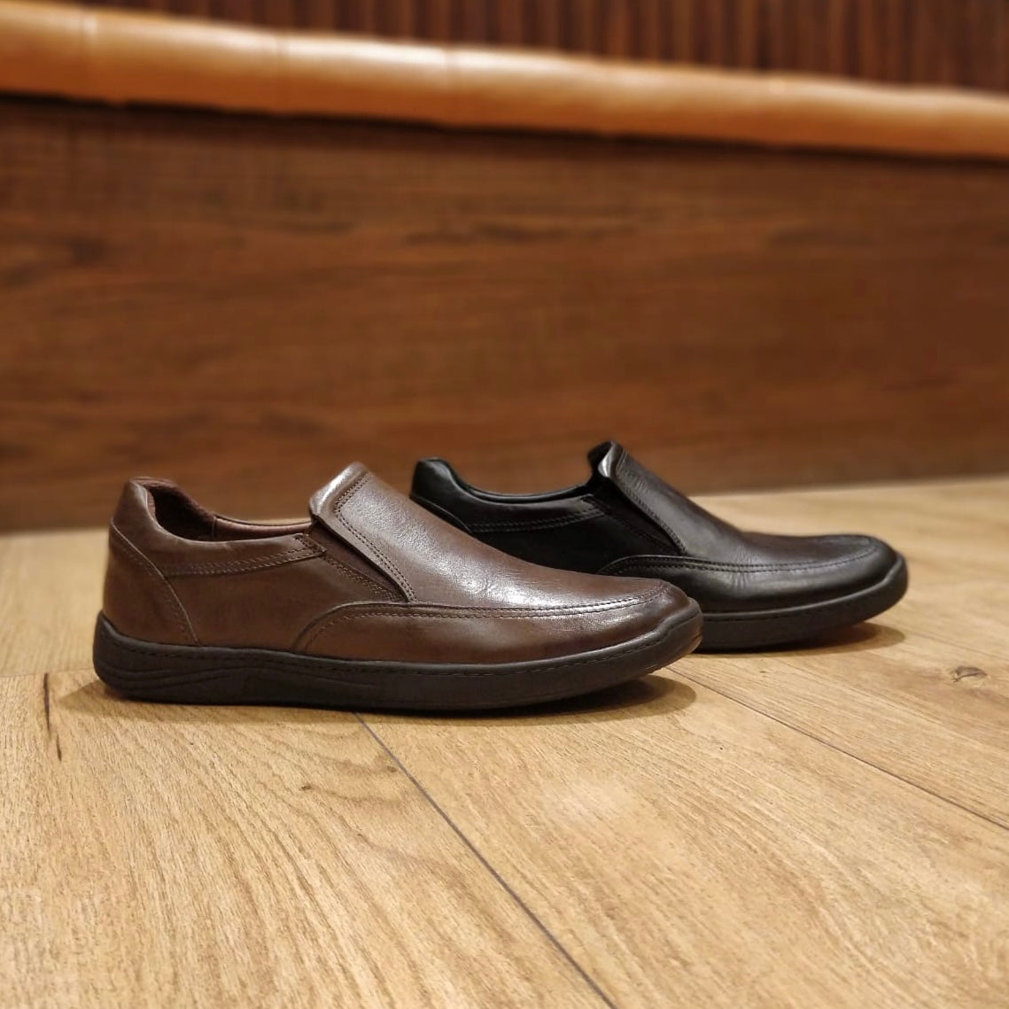 Volzak 3031 Chaussure en cuir Noir