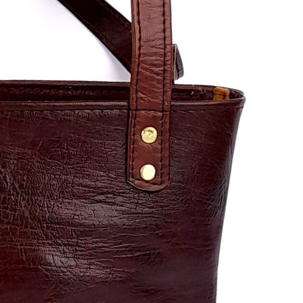 A64 Sac Femme En Cuir traditionnel Marron