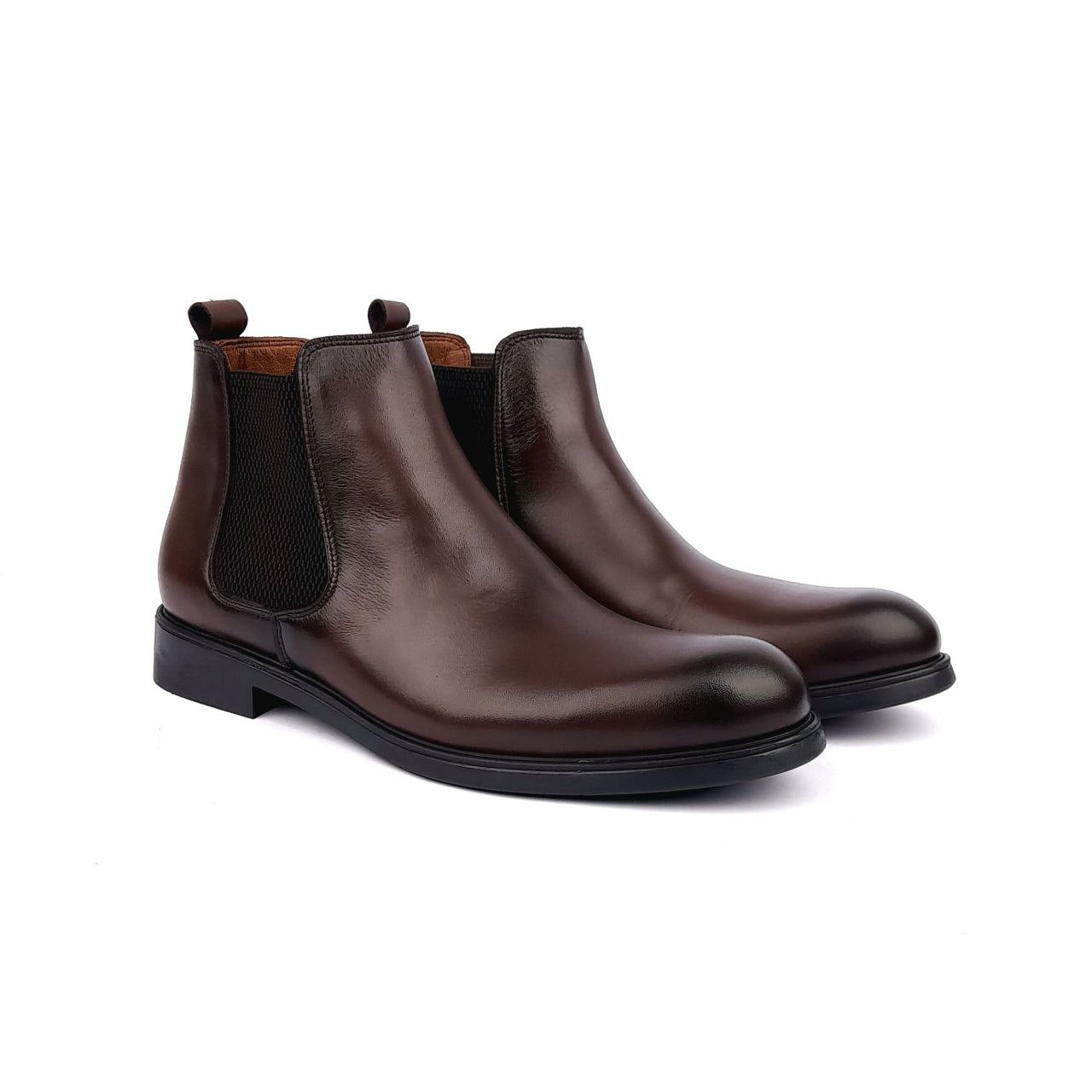 Volzak 5100 Bottine en cuir Marron