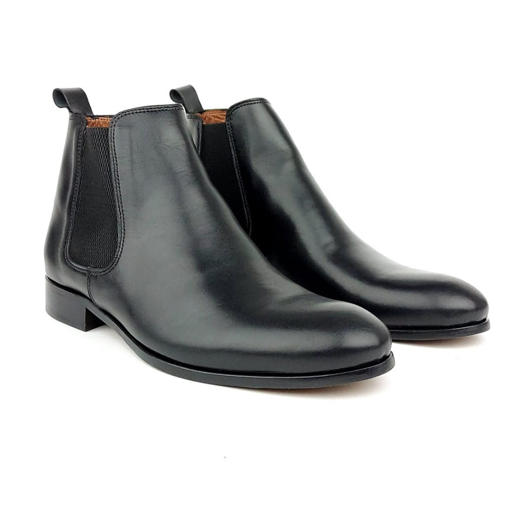 Volzak 1094 black leather boot