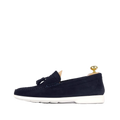Volzak 011 Blue suede moccasin