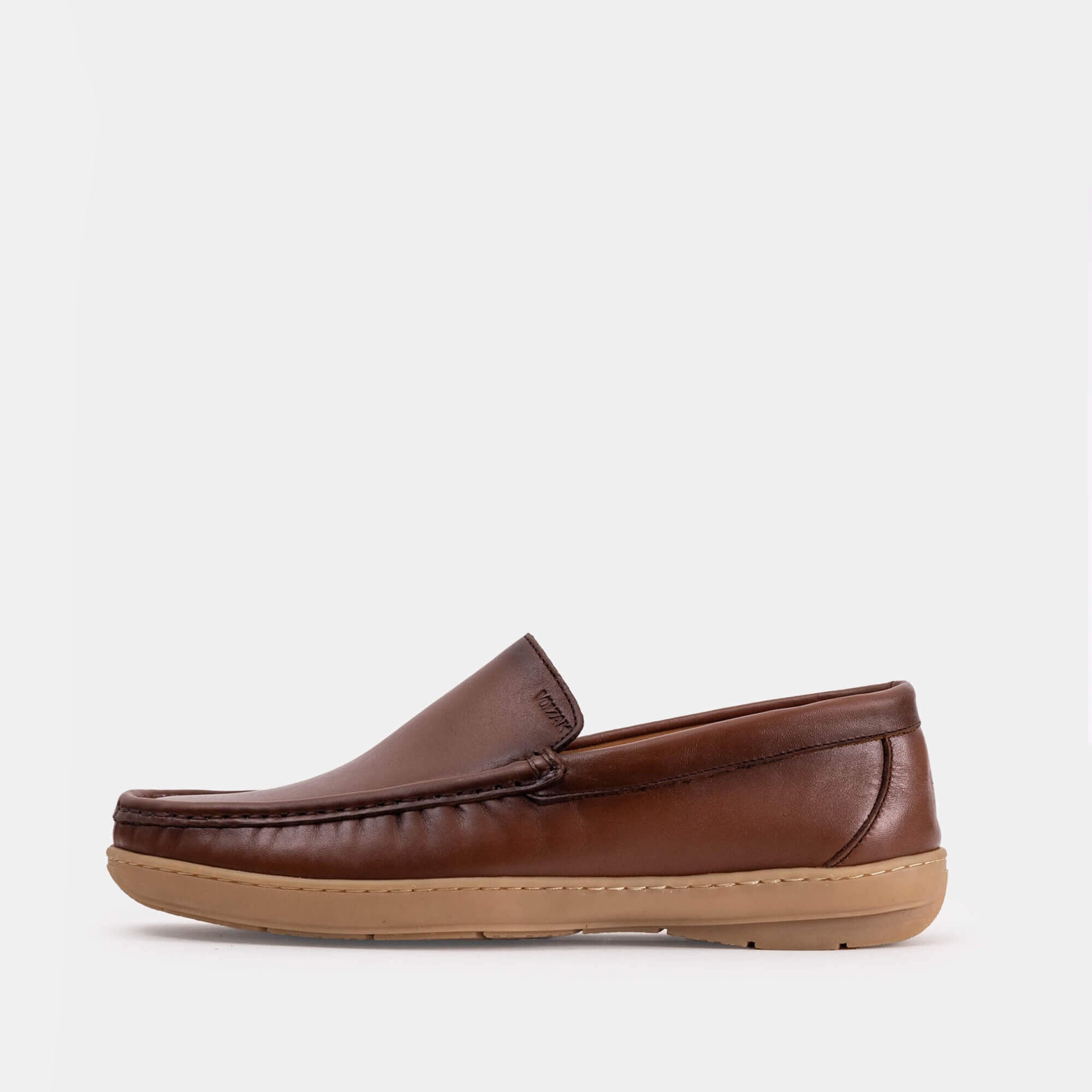 Volzak 03 Mocassin en cuir Camel