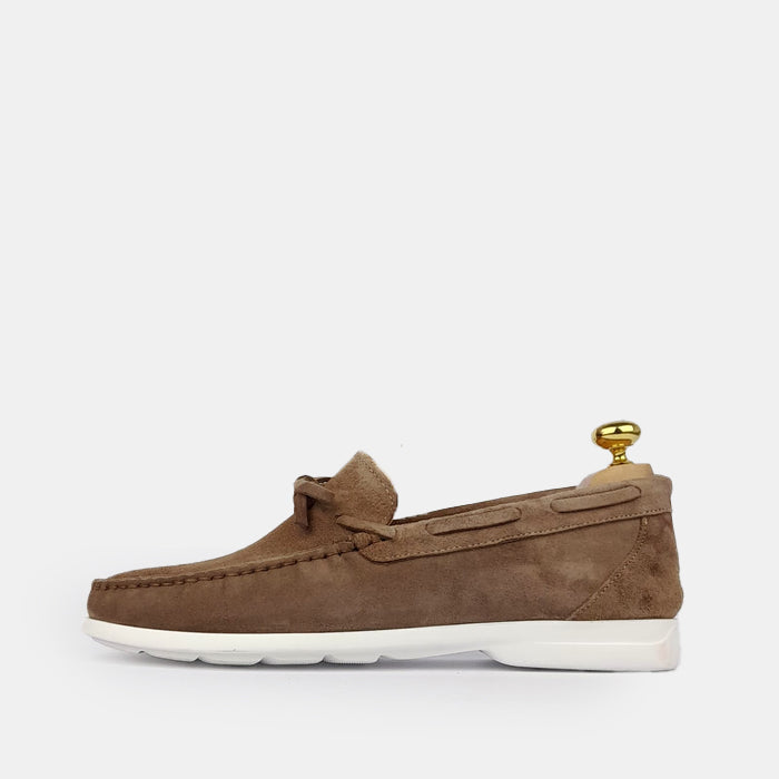Volzak 05 Mocassin en daim Taupe