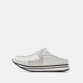 Volzak 04 Mule en cuir Blanc