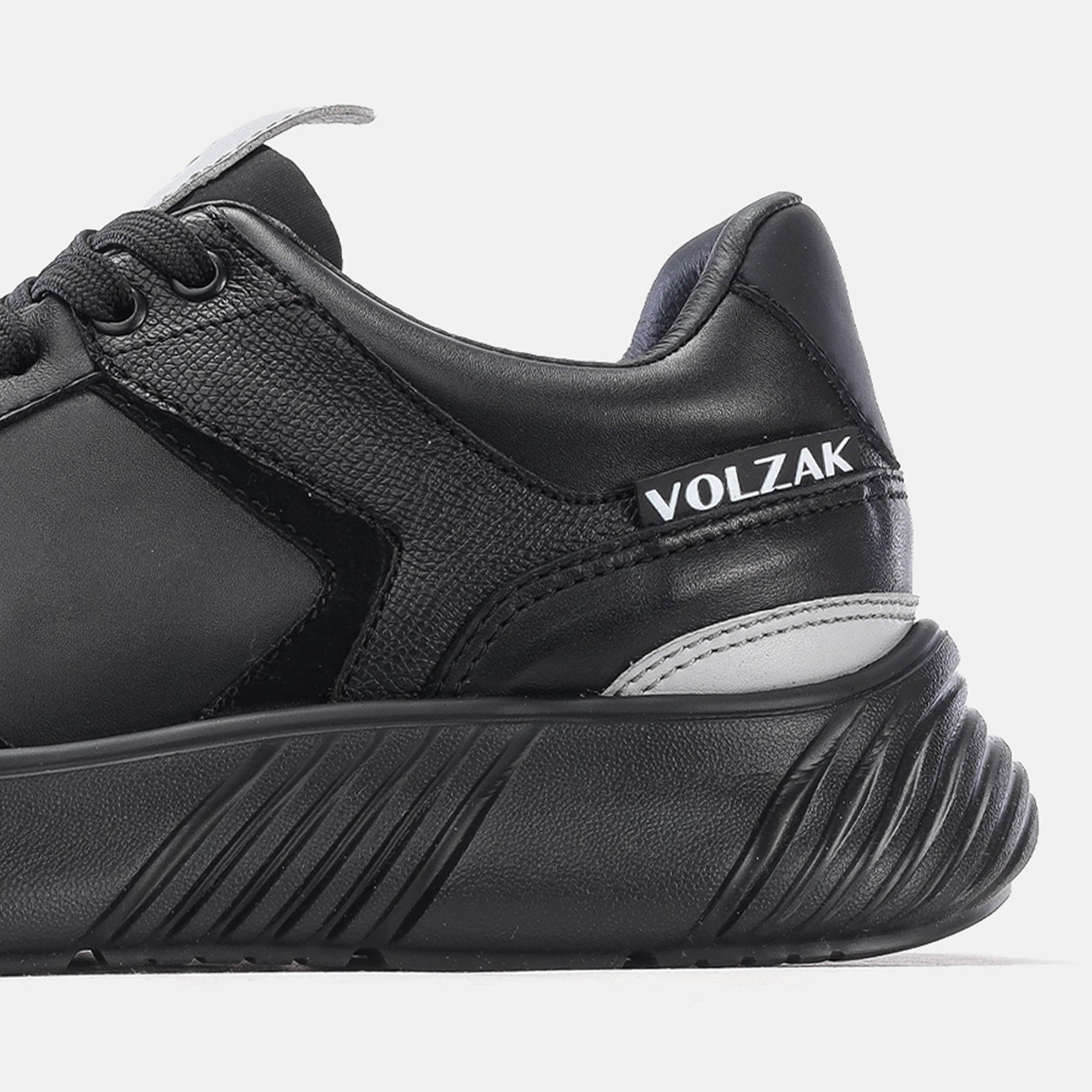 Volzak 9693 Basket cuir Noir