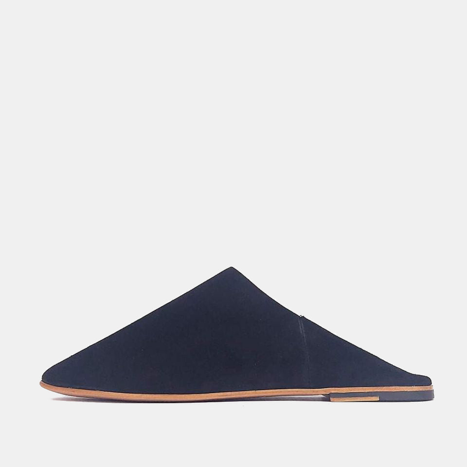 102 Luxury Balgha in Black Suede
