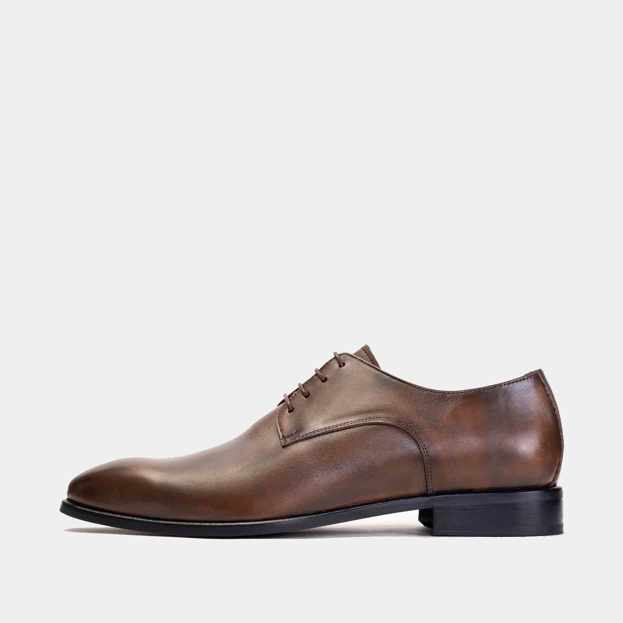 Volzak 1242 Chaussure en cuir Marron vintage