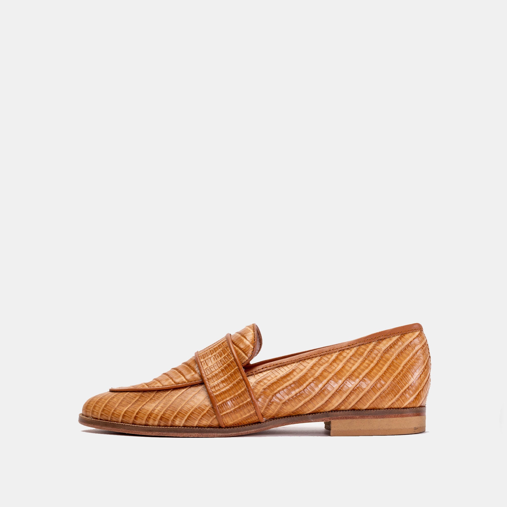 Volzak 2037 Chaussure en cuir Camel