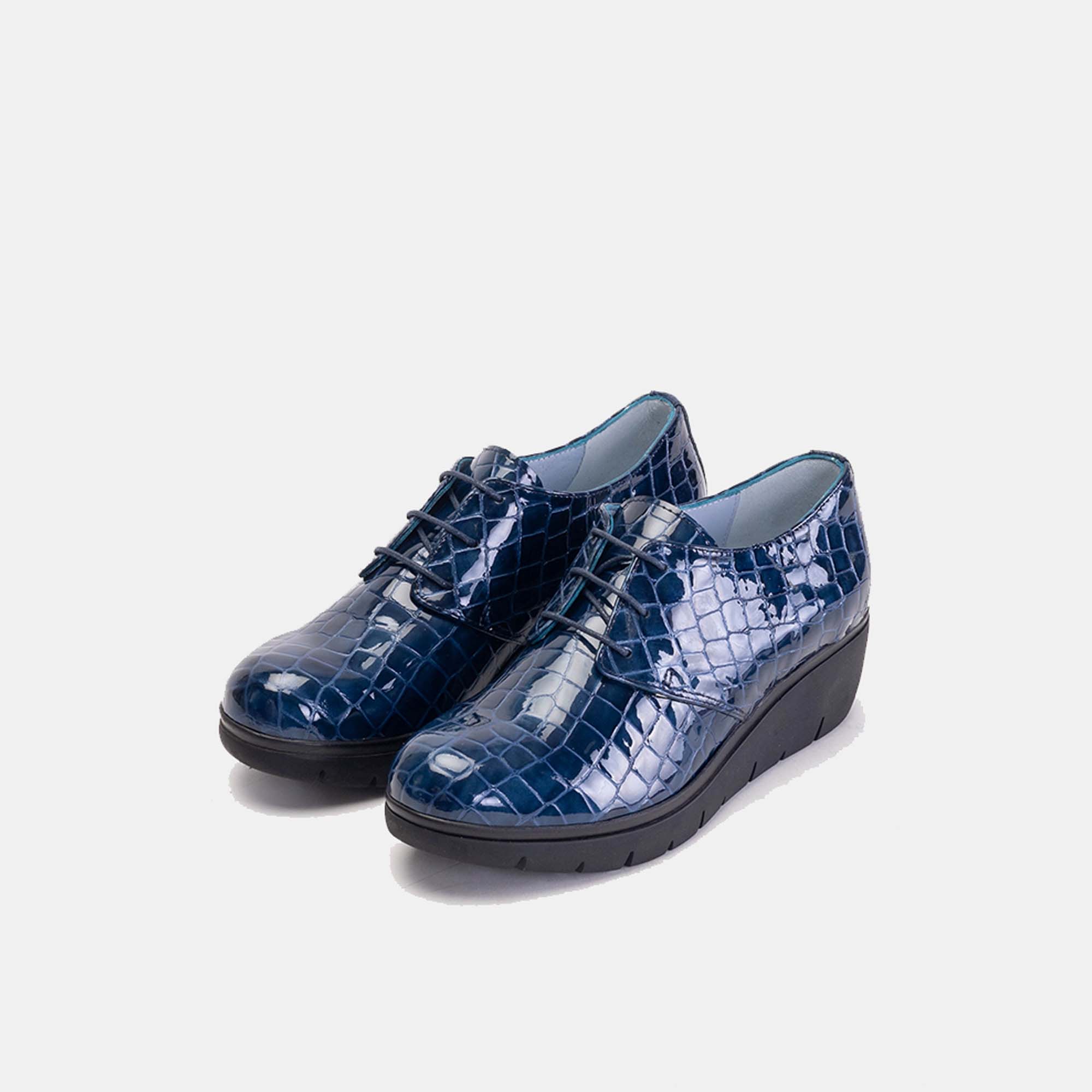 Volzak 2090 chaussure en cuir Bleu