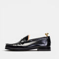 Volzak 315 Mocassin penny en cuir Démasquable Noir