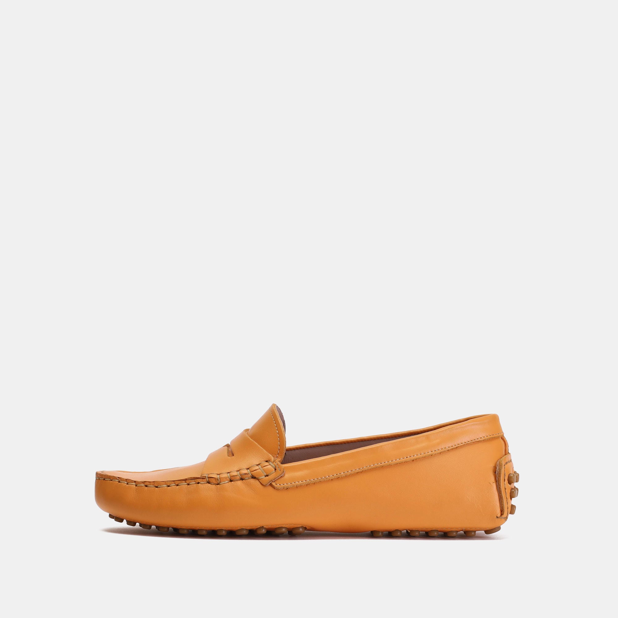 Volzak 305 Mocassin en cuir Orange