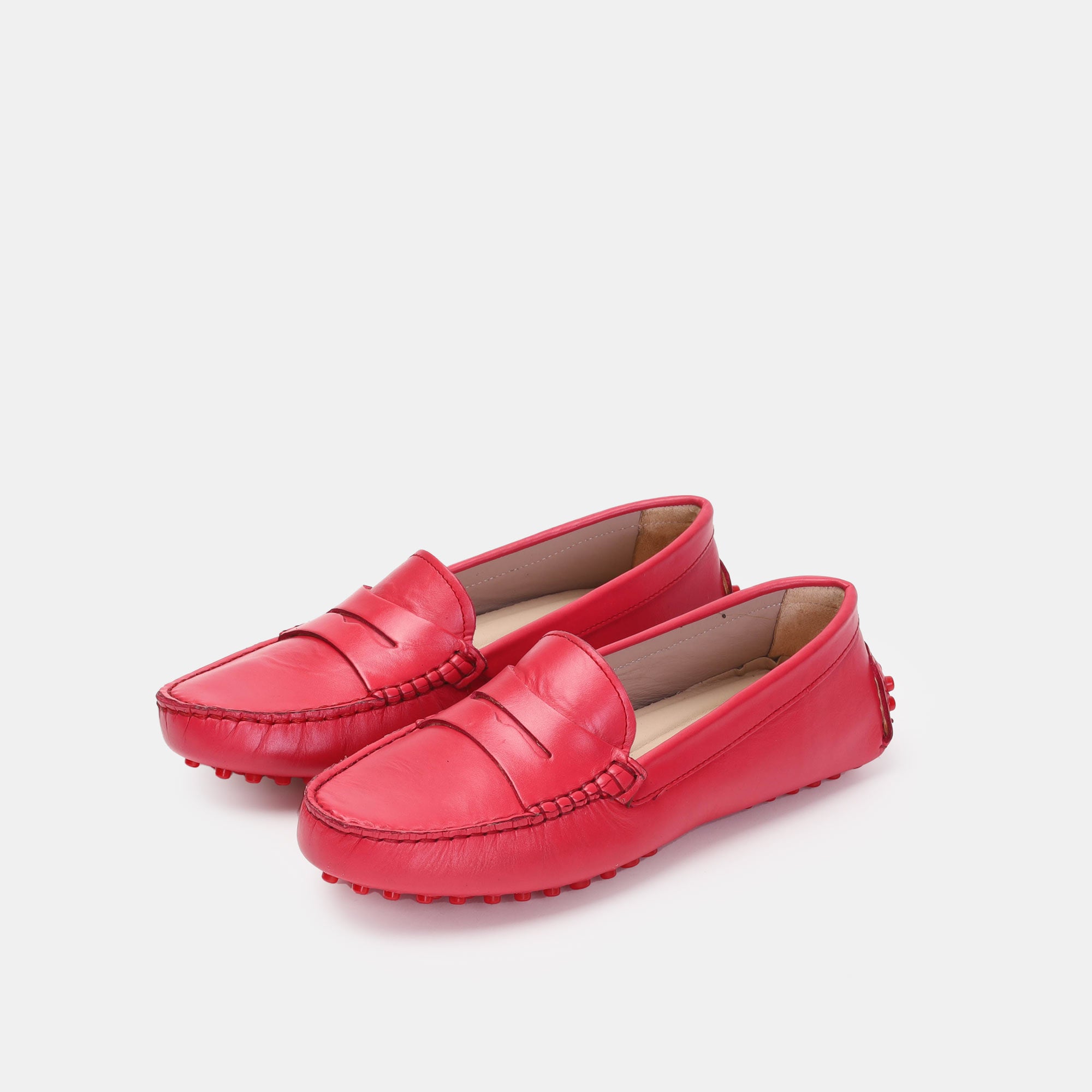 Volzak 305 Mocassin en cuir Rose