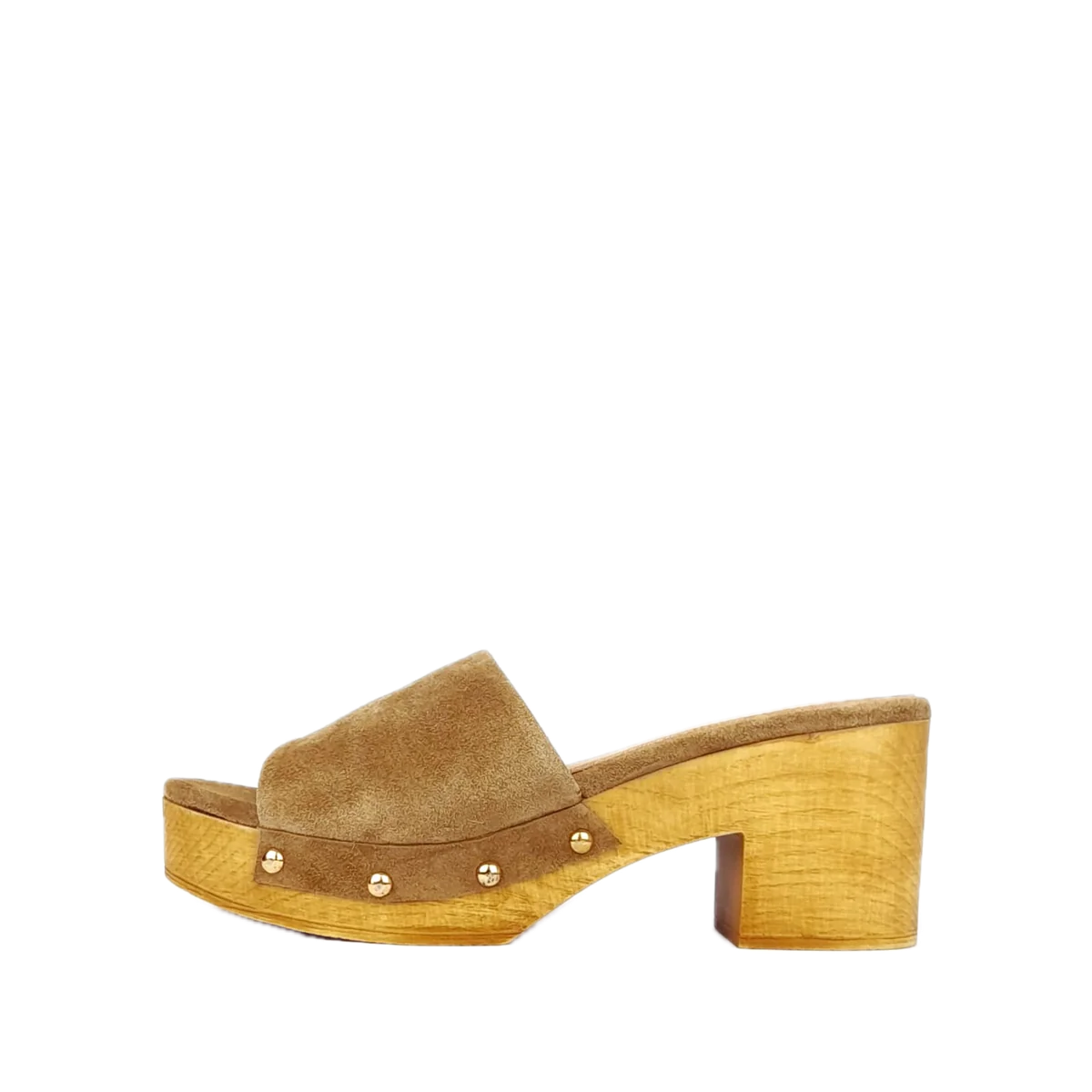 Volzak 50 Sandale en daim Camel