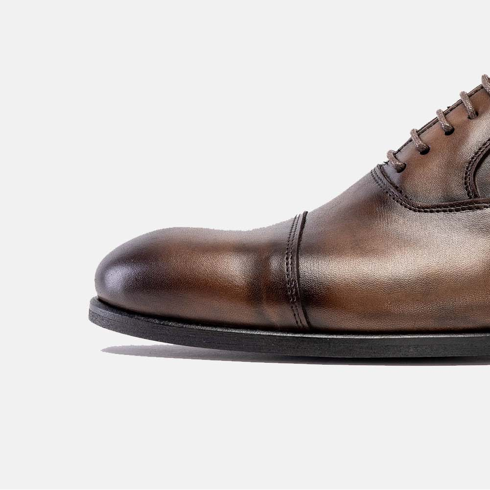 Volzak 5105 Vintage Brown Leather Shoe