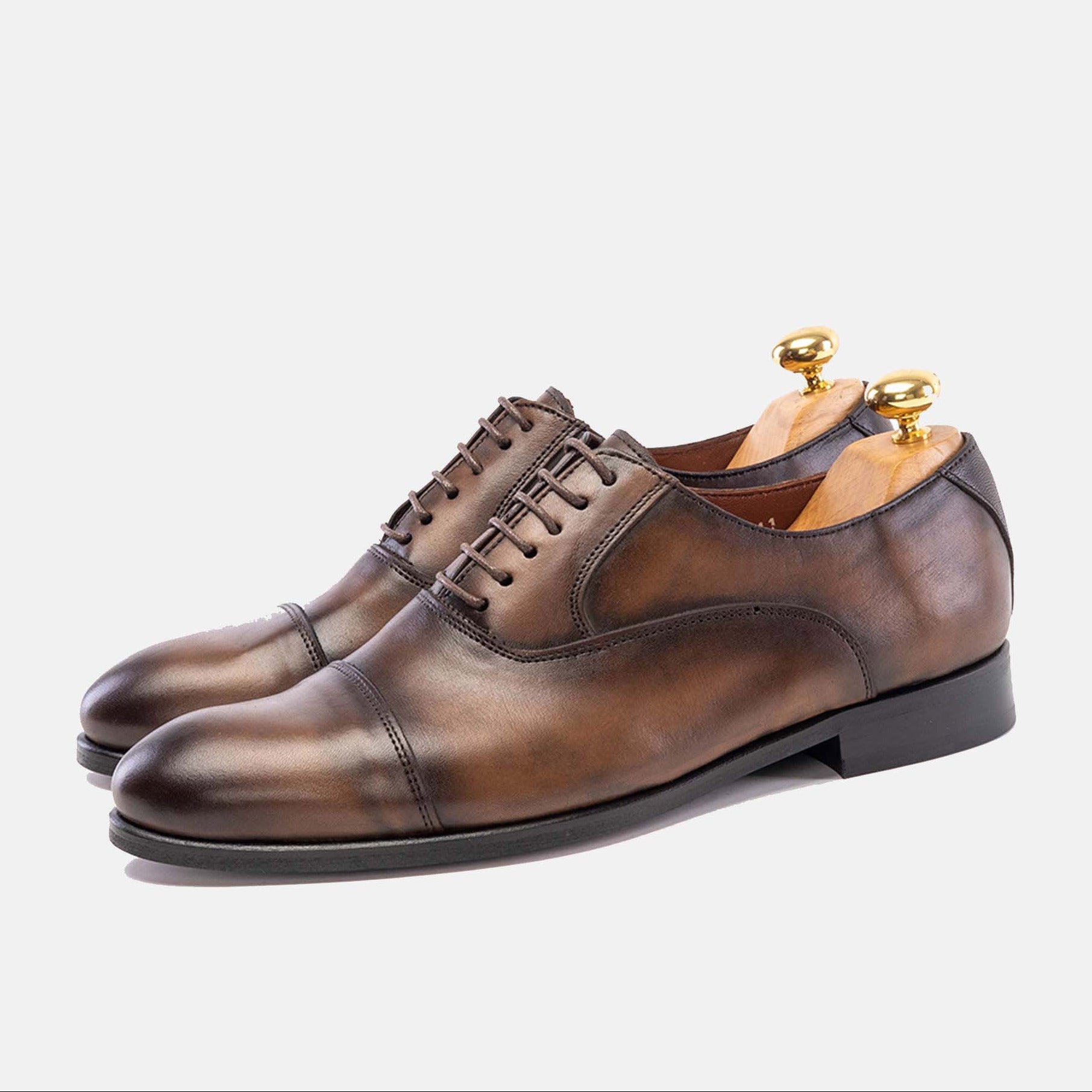 Volzak 5105 Vintage Brown Leather Shoe