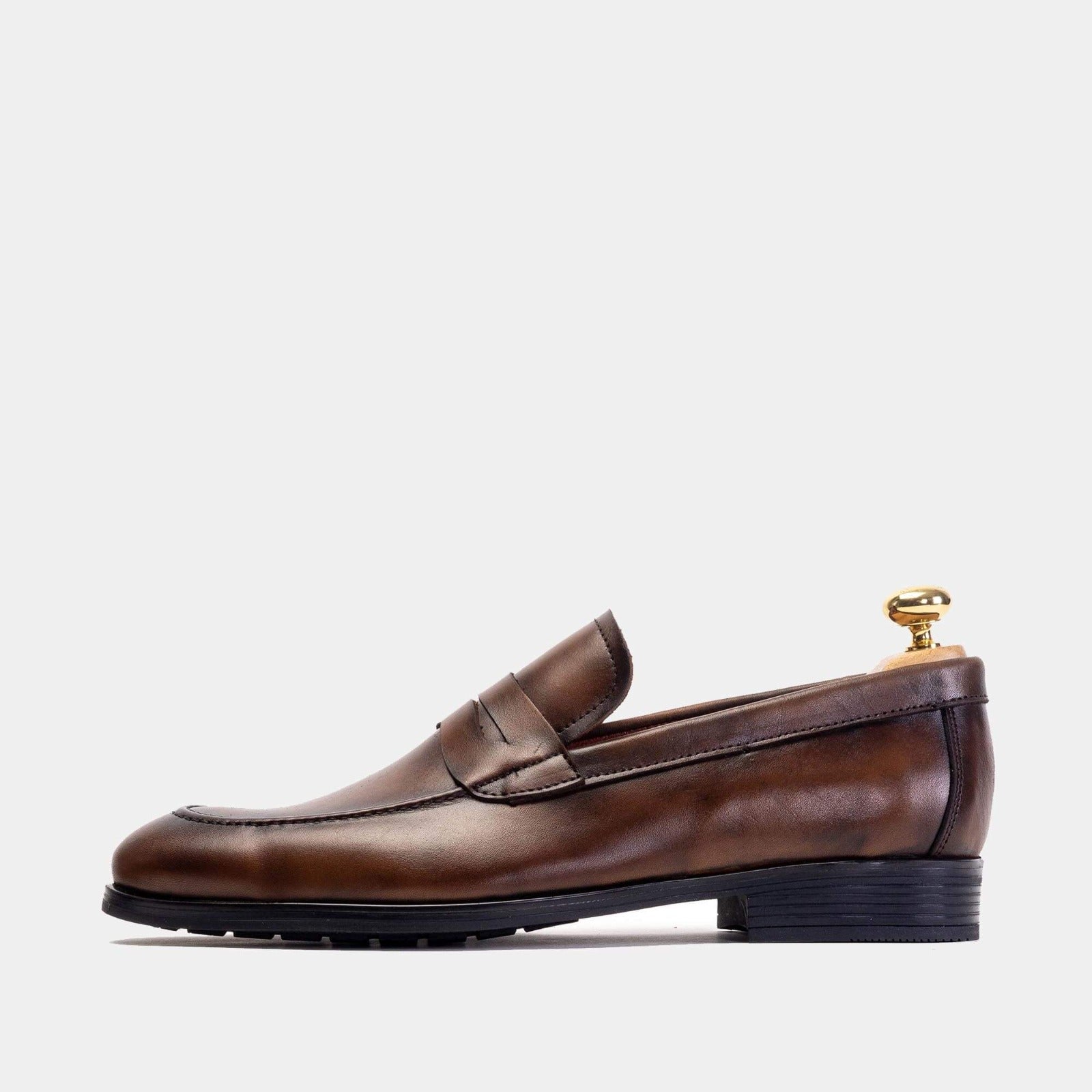 Volzak 5106 Chaussure cuir Marron Vintage