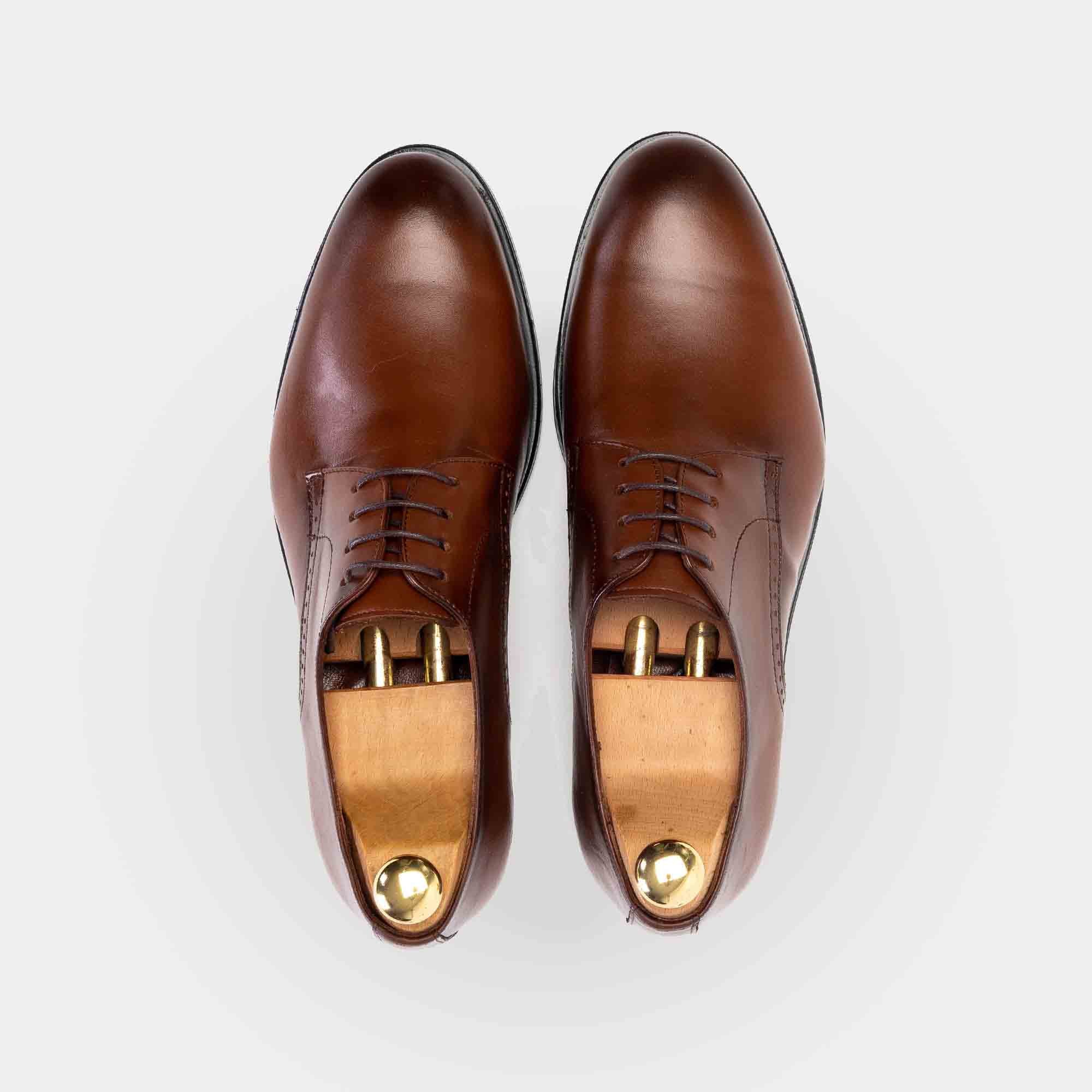 Volzak 5121 Camel Leather Shoe