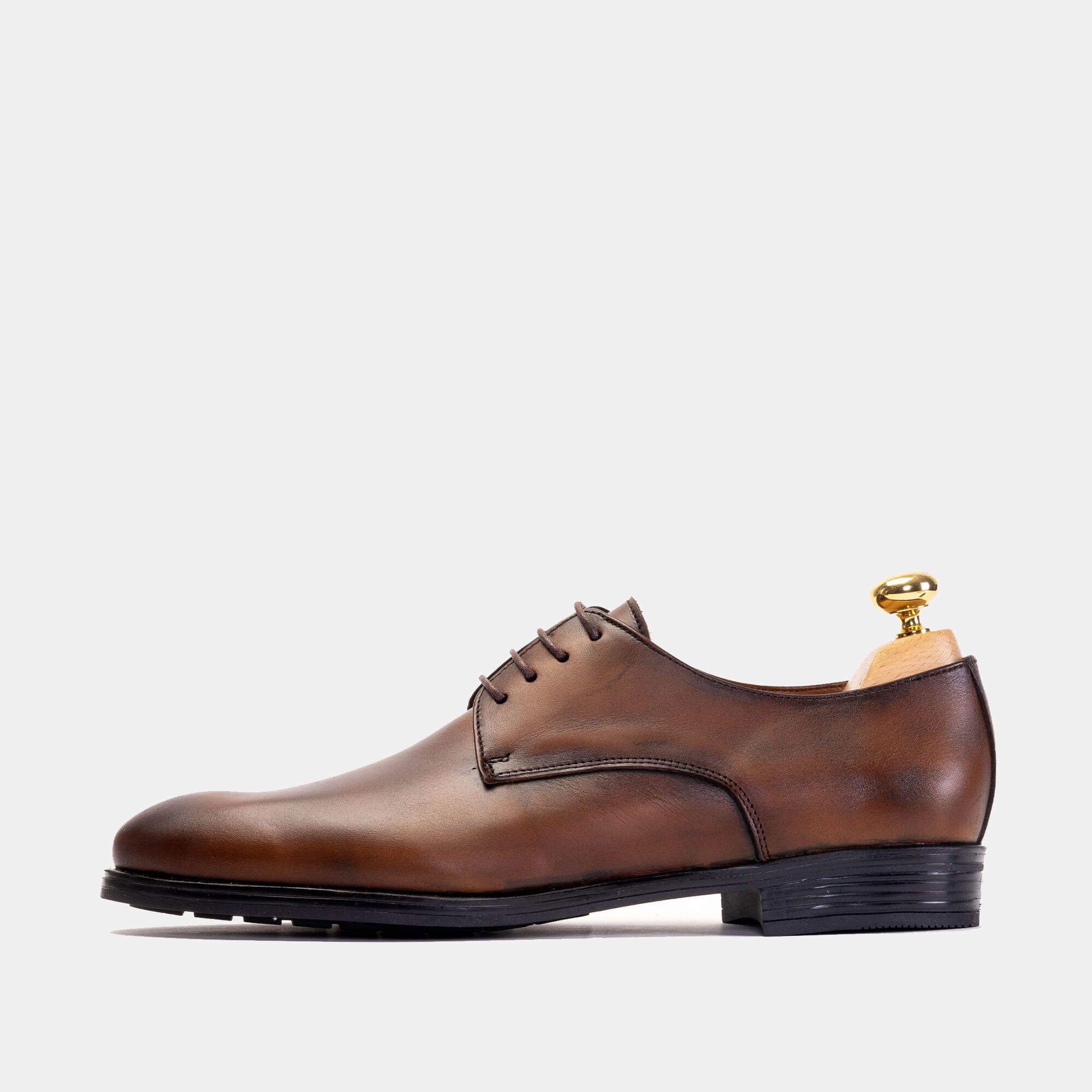 Volzak 5122 Chaussure cuir Marron vintage
