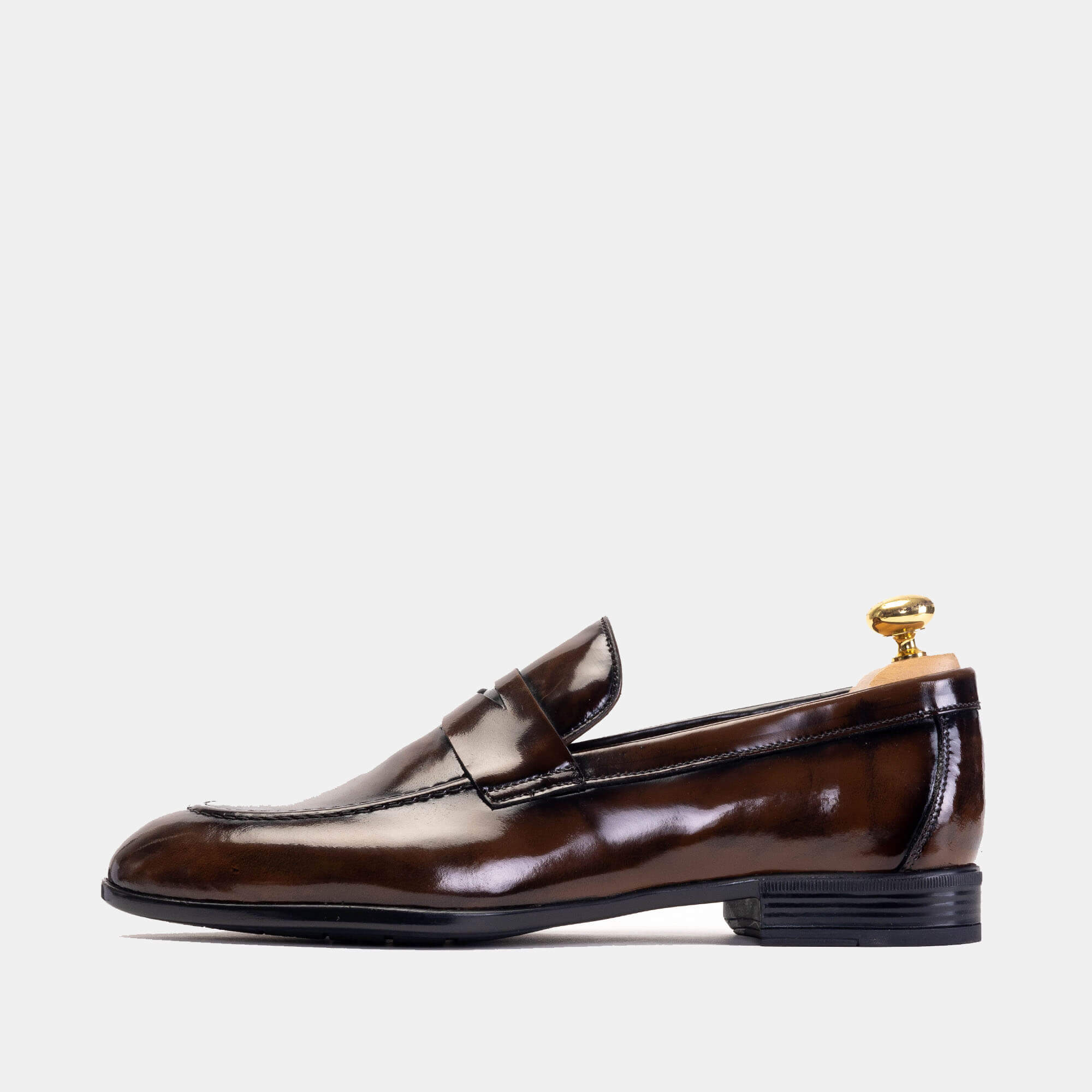 Volzak 5123 Chaussure cuir Démasquable Marron vintage