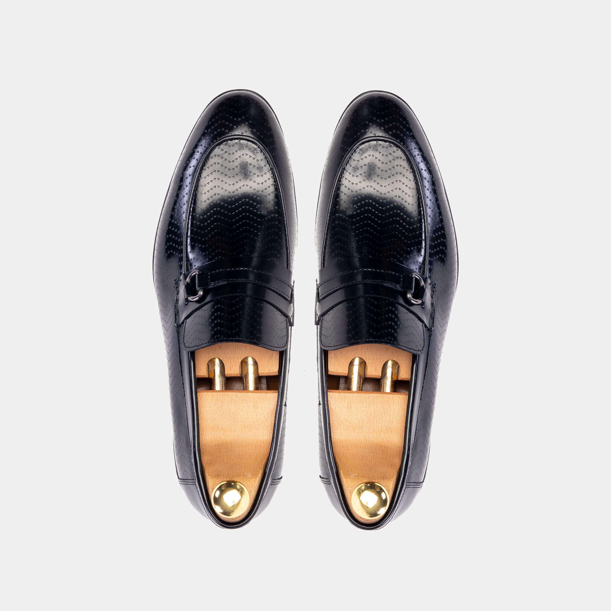 Volzak 5124 Chaussure cuir Démasquable Noir