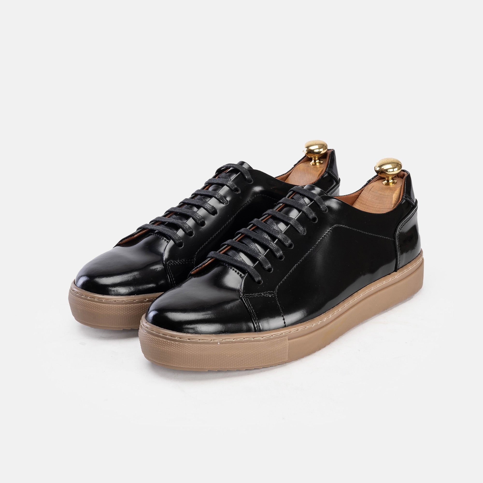 Volzak 5150 Basket en cuir Démasquable Noir