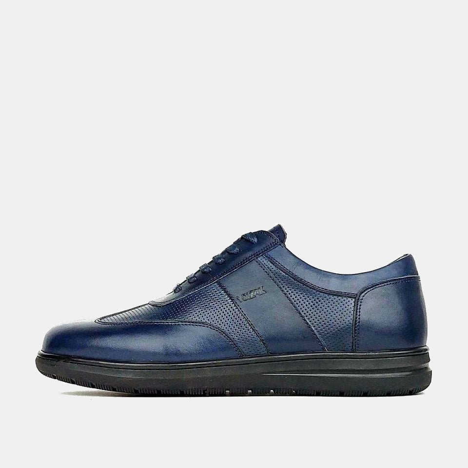 Volzak 6004 Chaussure en cuir bleu
