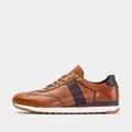 Volzak 6048 Basket en cuir Camel Marron