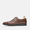 ''6061 Brown Leather Shoe