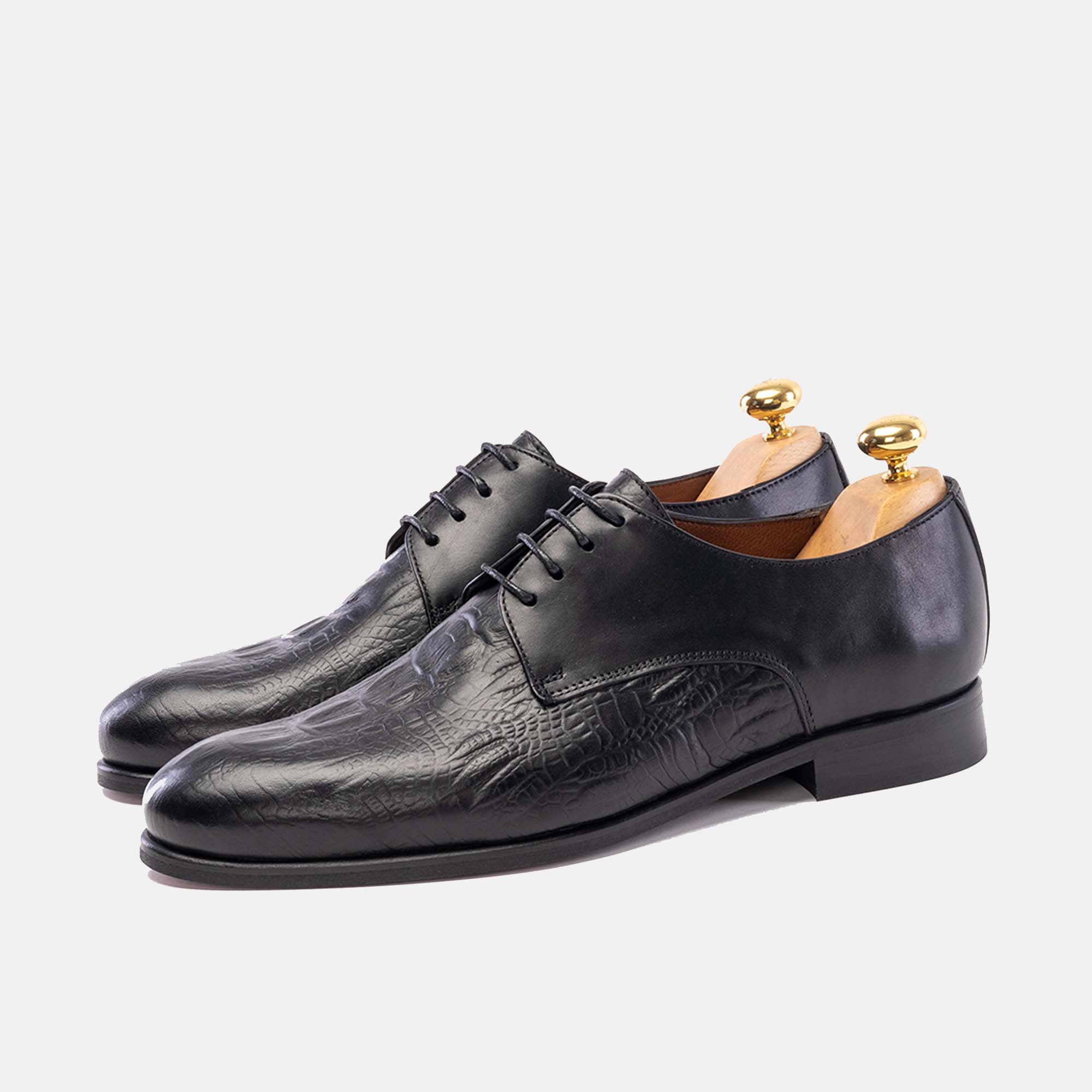 Volzak 6083 Chaussure en cuir Noir
