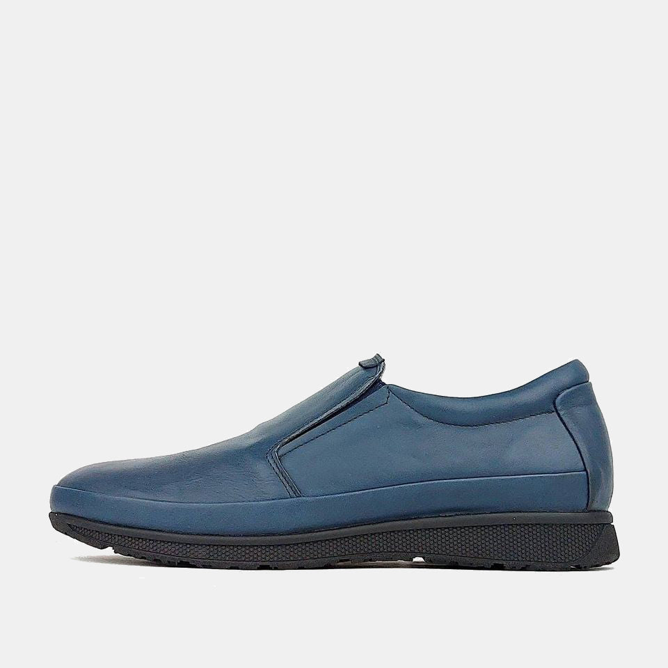 Volzak 720 chaussure en cuir bleu