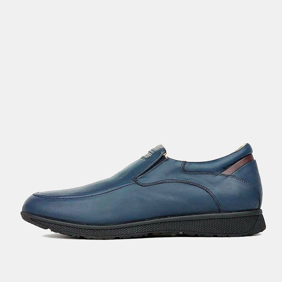 Volzak 726 chaussure en cuir bleu