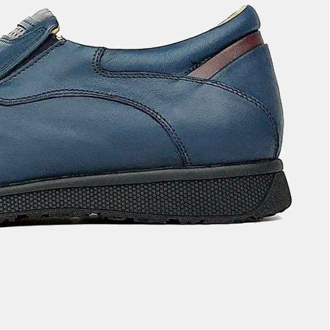 Volzak 726 chaussure en cuir bleu