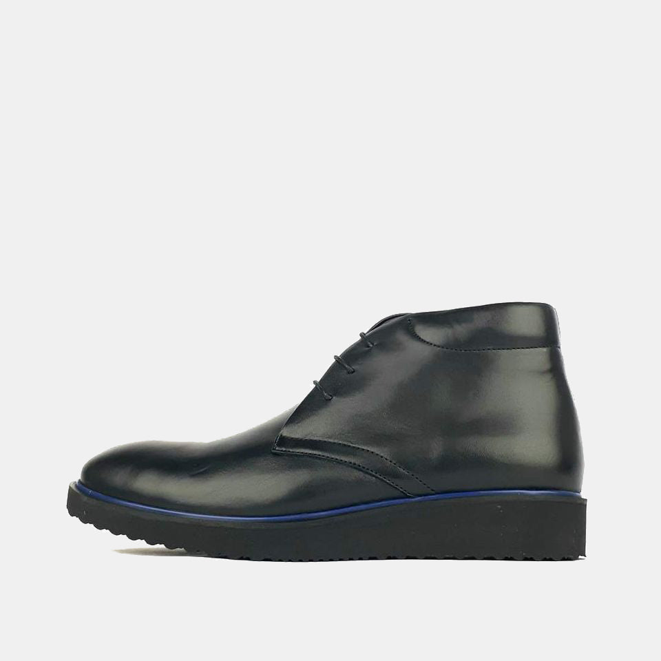 Volzak 8024 Bottine en cuir Noir