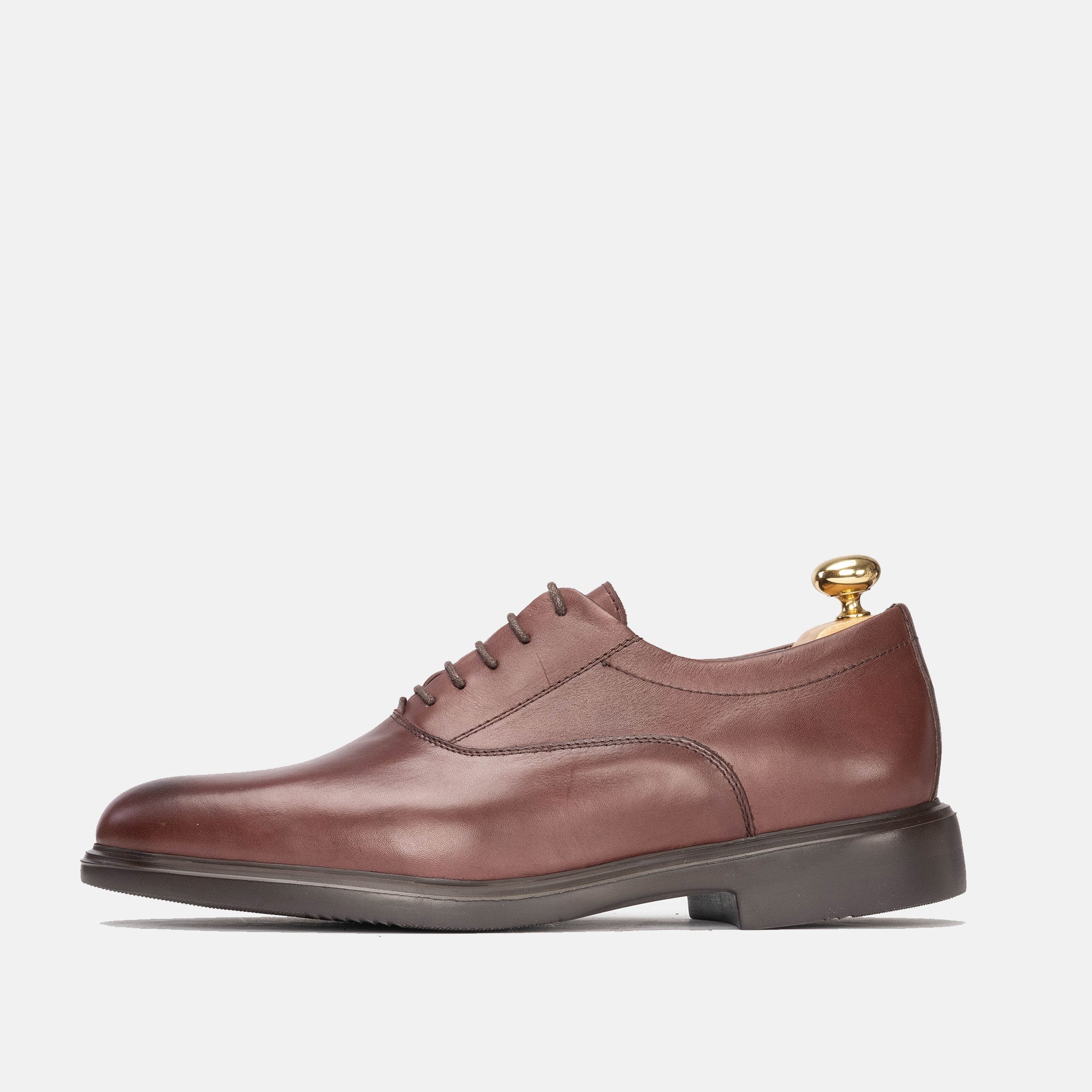 '910 Bordeaux leather shoe