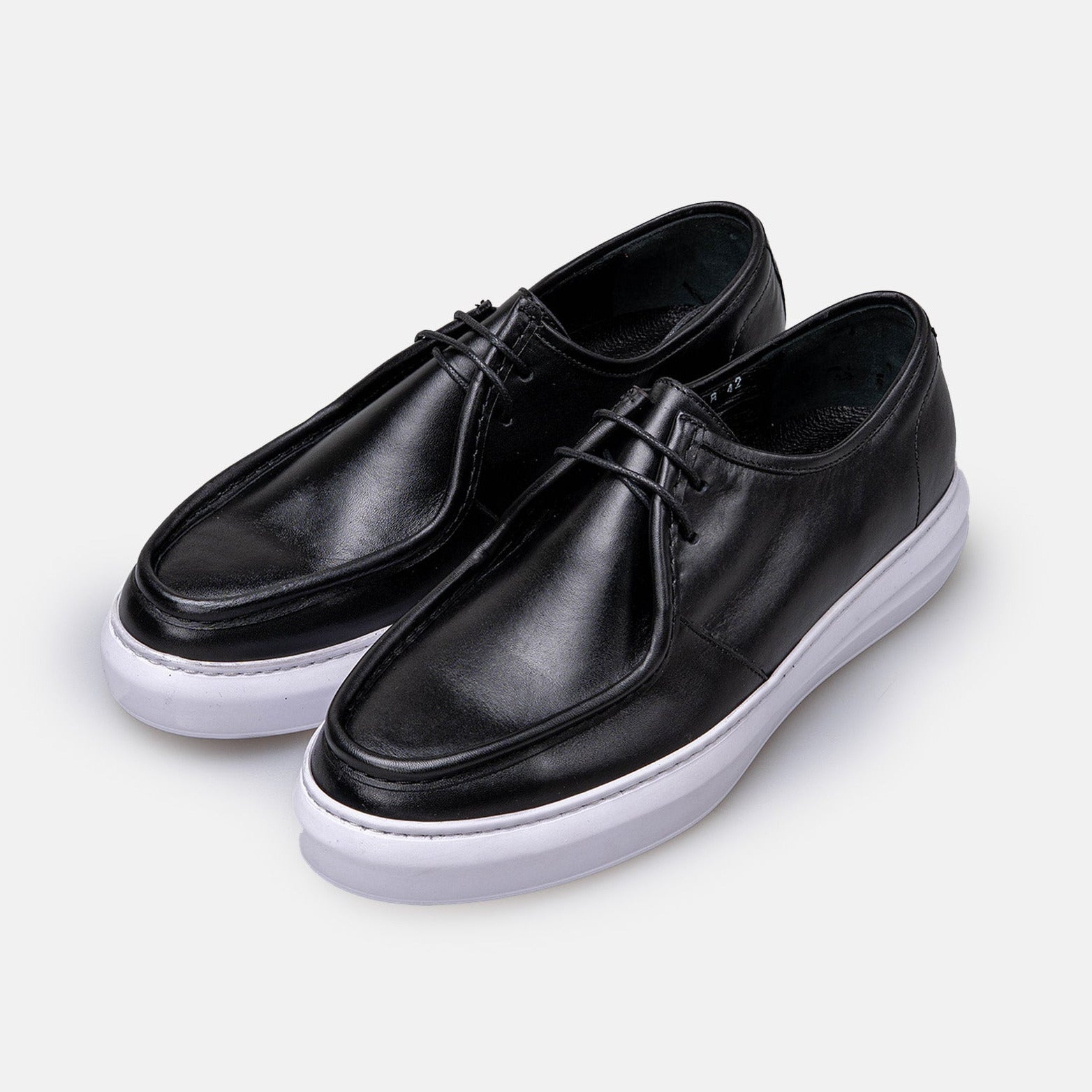 Volzak 5418 basket en cuir Noir