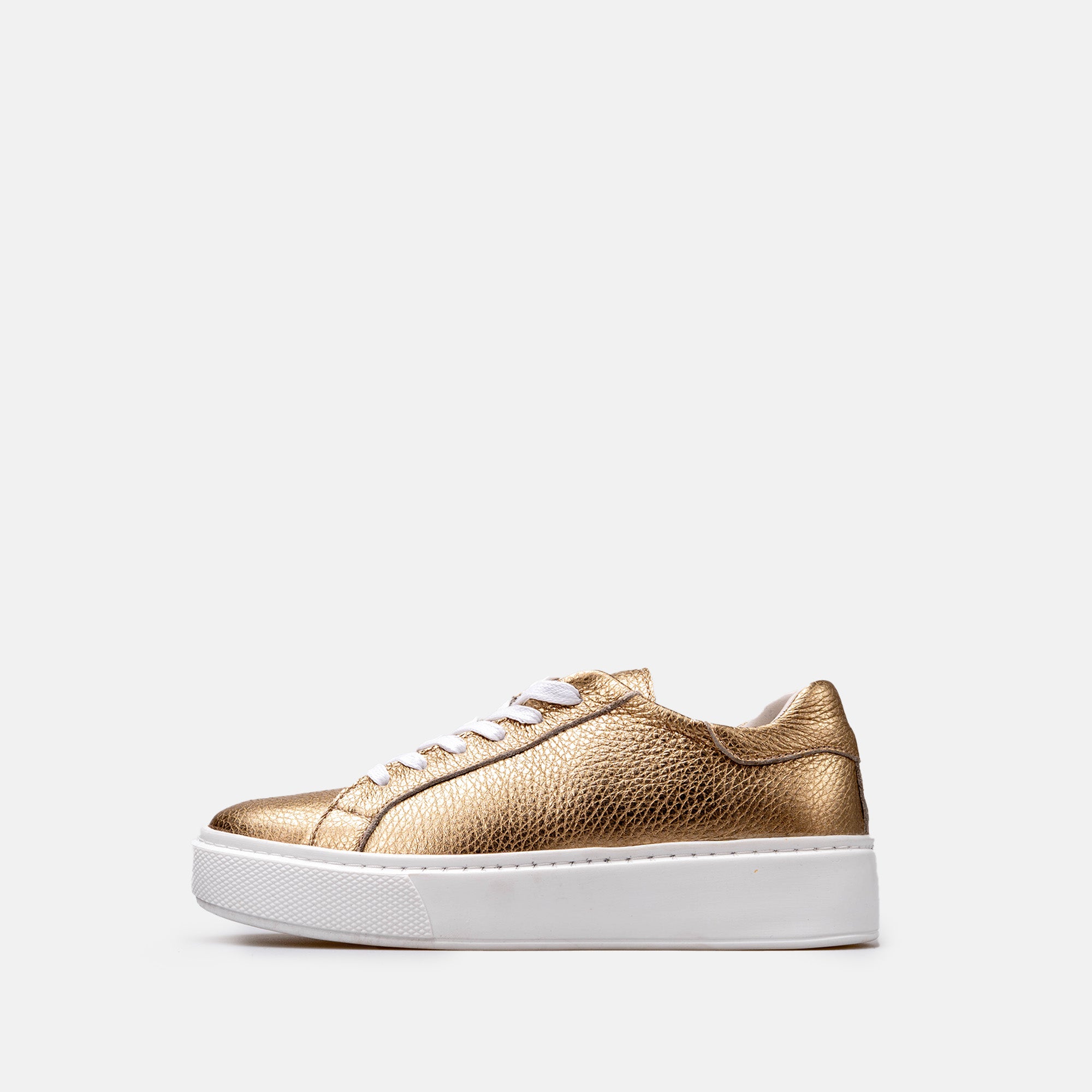 Volzak 2526 Basket en cuir Bronze