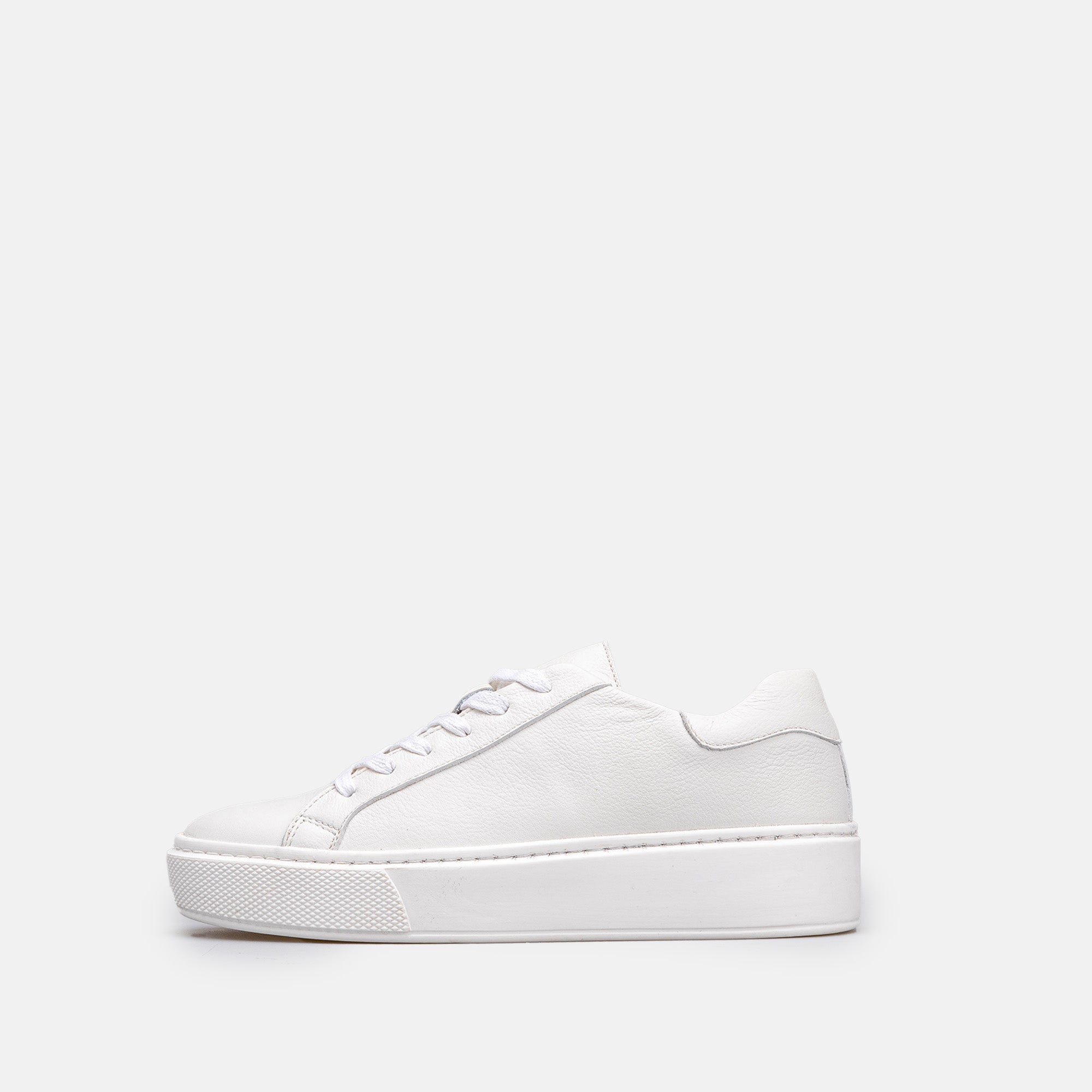 Volzak 2526 Basket en cuir Blanc